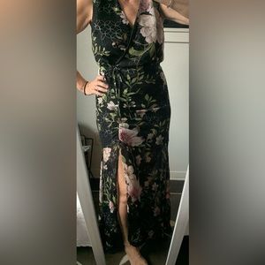 Guess floral maxi dress